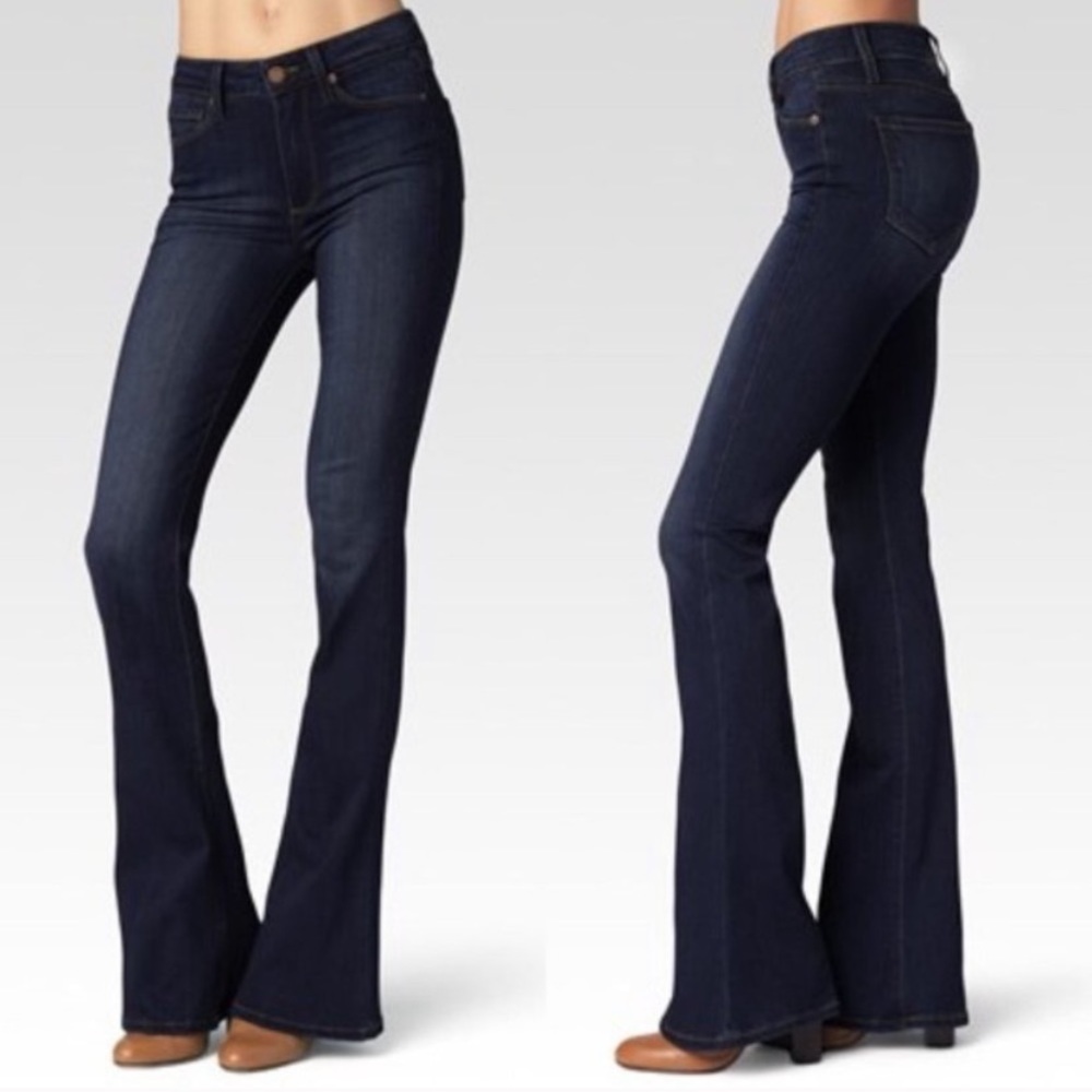 Paige high rise LouLou flare jean